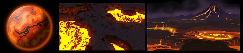 planet lava Planeten und Biome