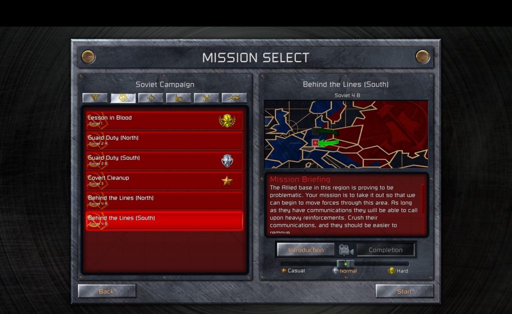 ccrem screenshot mission selection black stripe.jpg.adapt .1920w C&C Remastered Collection